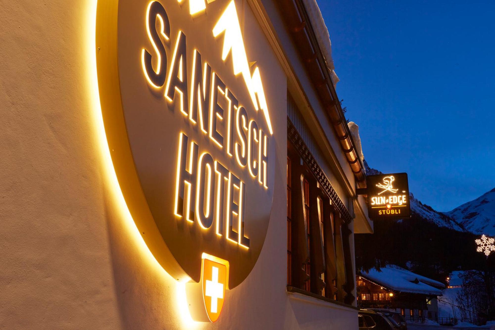 Hotel Sanetsch Гштайг Экстерьер фото
