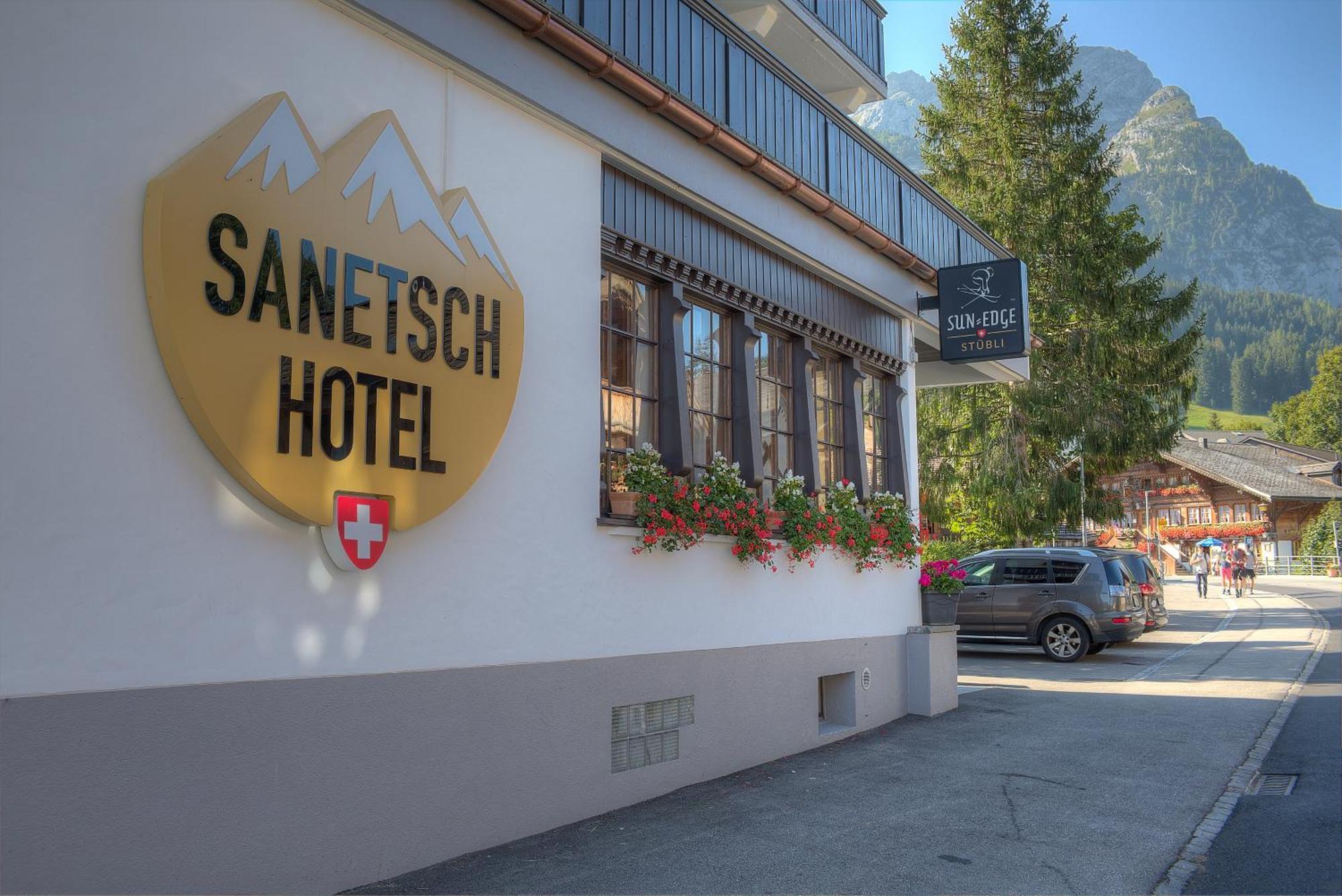 Hotel Sanetsch Гштайг Экстерьер фото